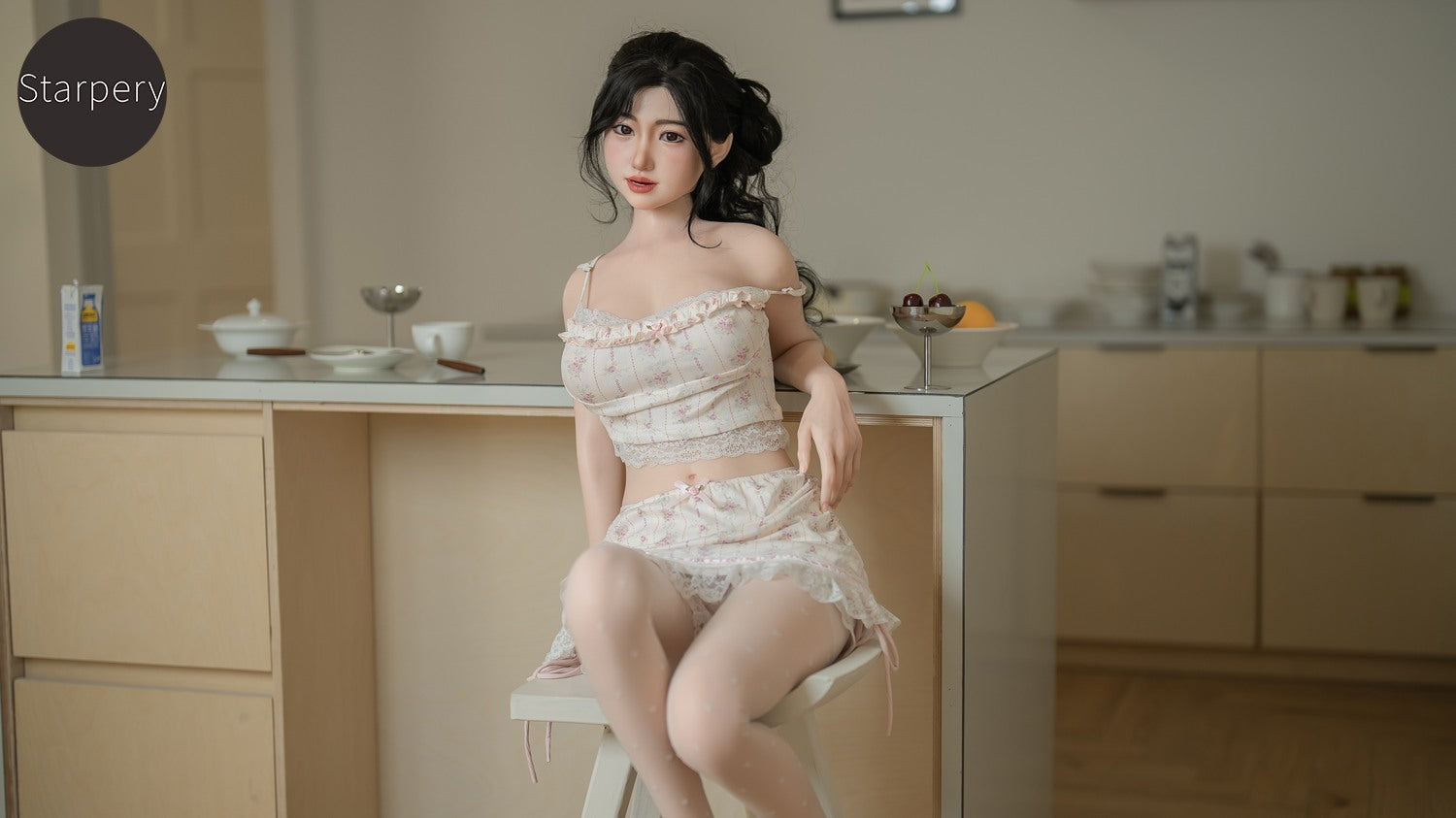 Yufan Sex Doll (Starpery 159 cm E-puodelis TPE + silikonas)