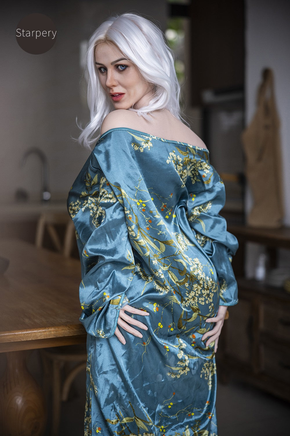 Sekso lėlė Lidija (Starpery 148 cm J-puodelis TPE + silikonas)