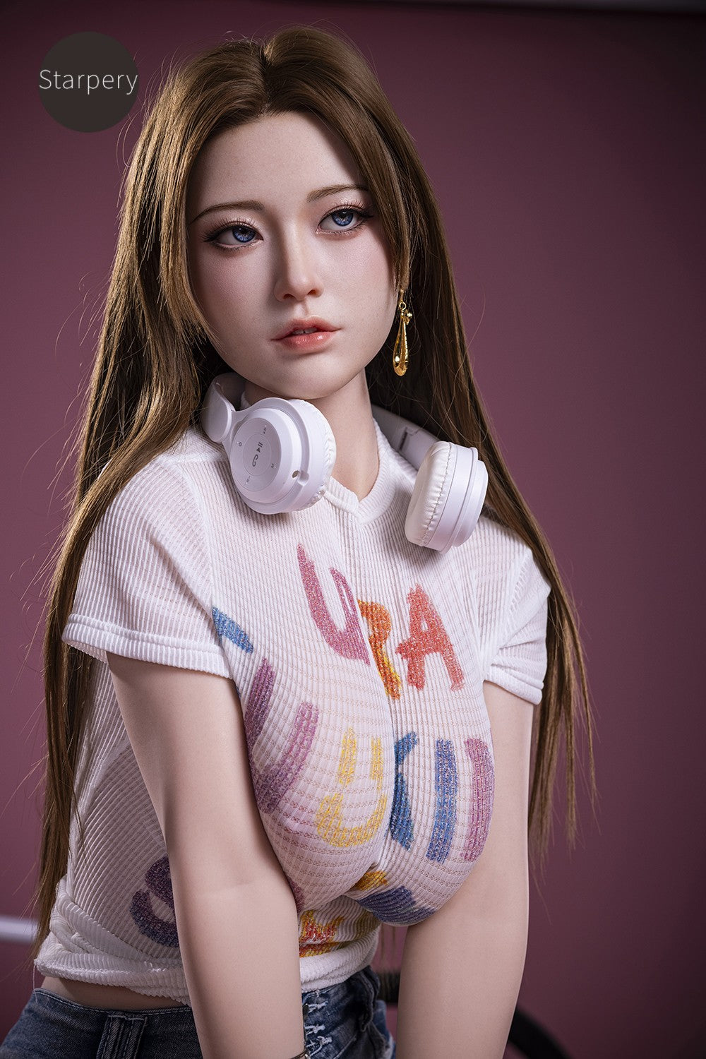 Sekso lėlė Miaoyu (Starpery 171 cm D puodelis TPE + silikonas)