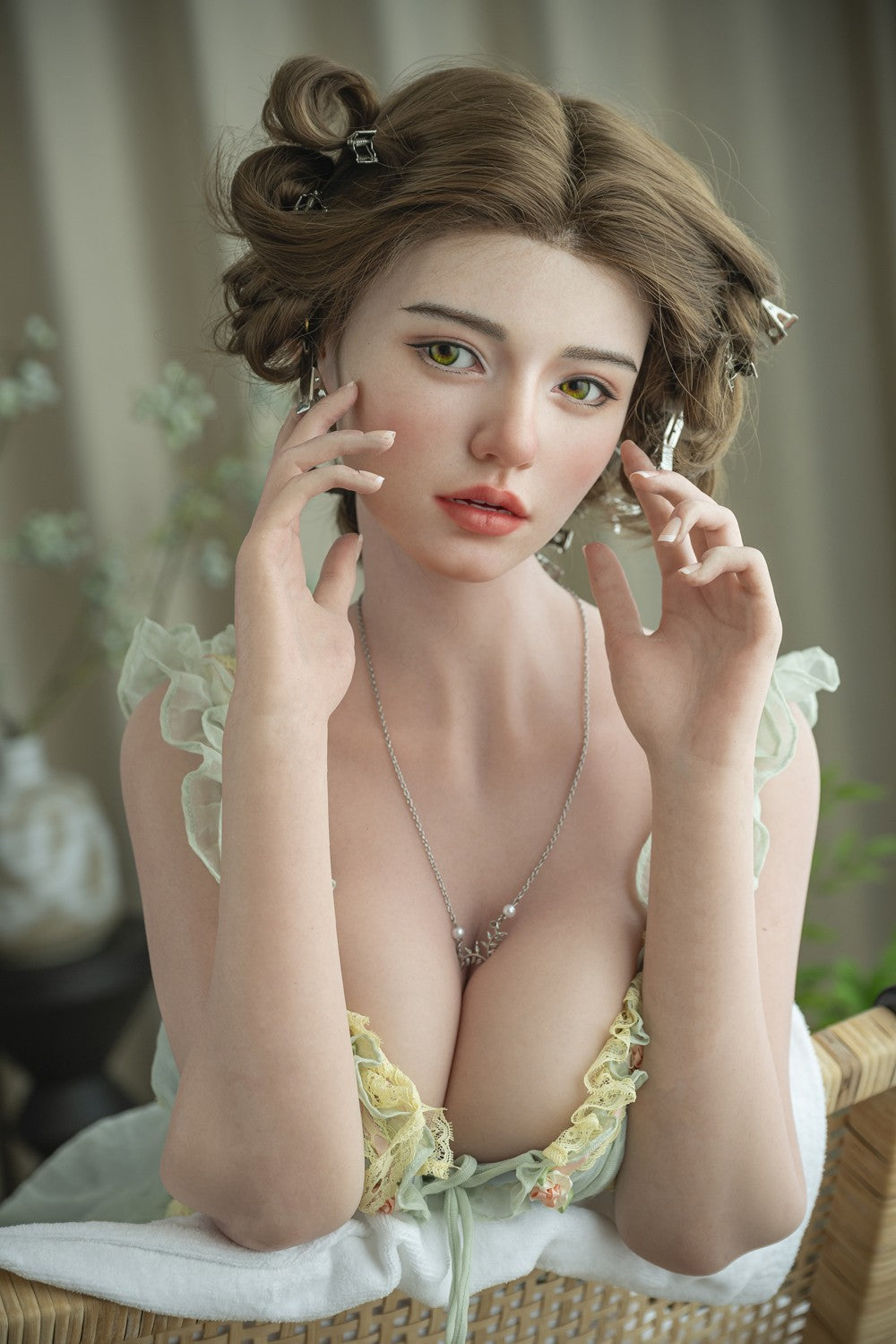 Sekso lėlė Natalija (Starpery 171 cm D puodelis TPE + silikonas)