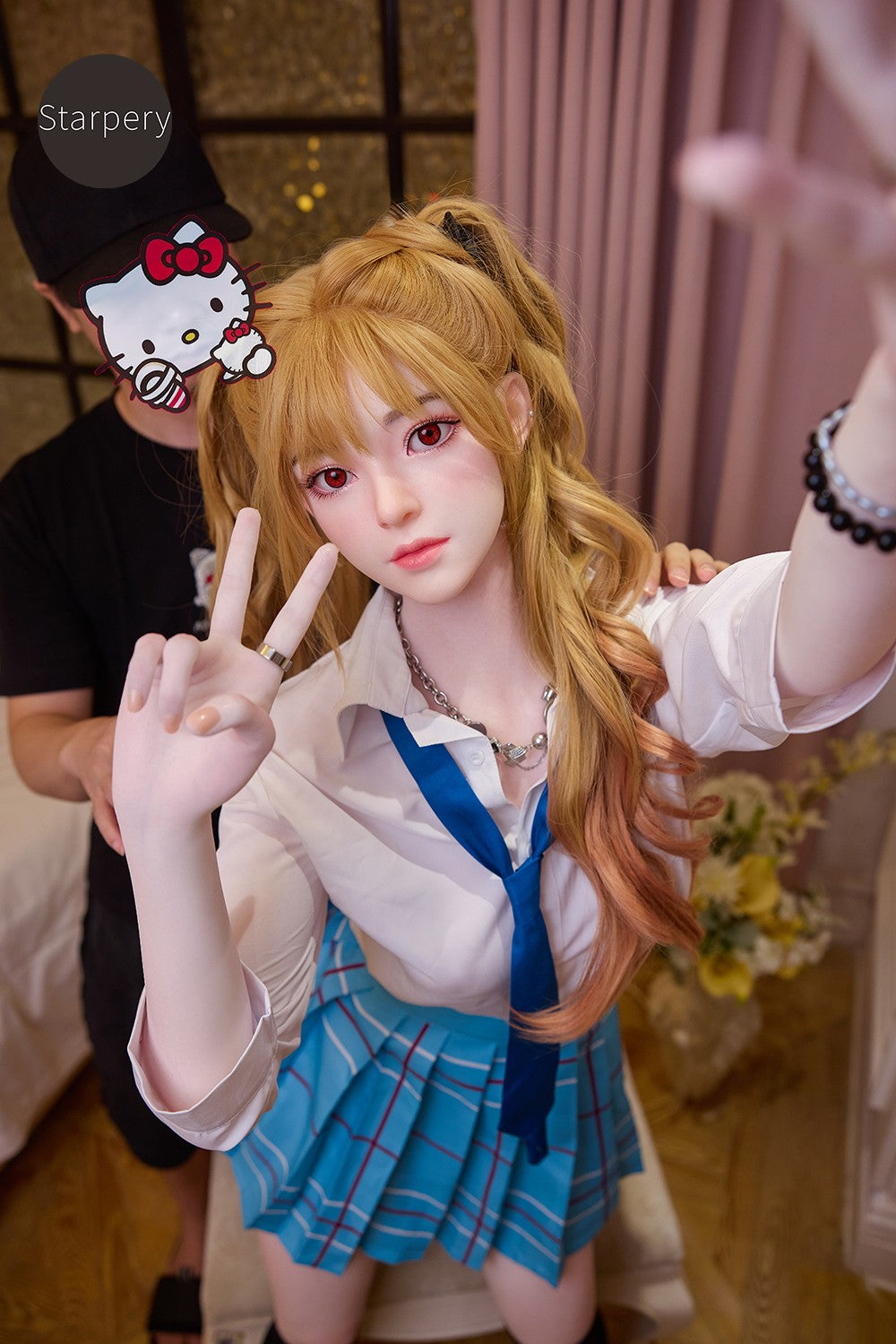 Sekso lėlė Asuka (Starpery 163 cm C puodelis TPE + silikonas)