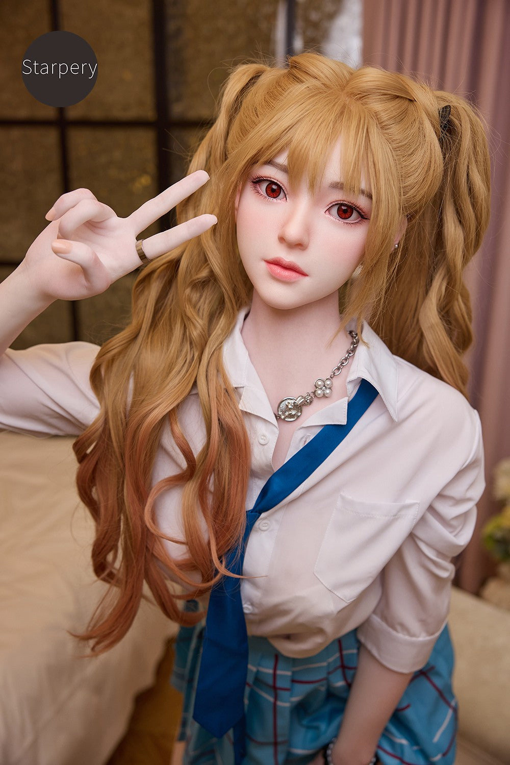 Sekso lėlė Asuka (Starpery 163 cm C puodelis TPE + silikonas)