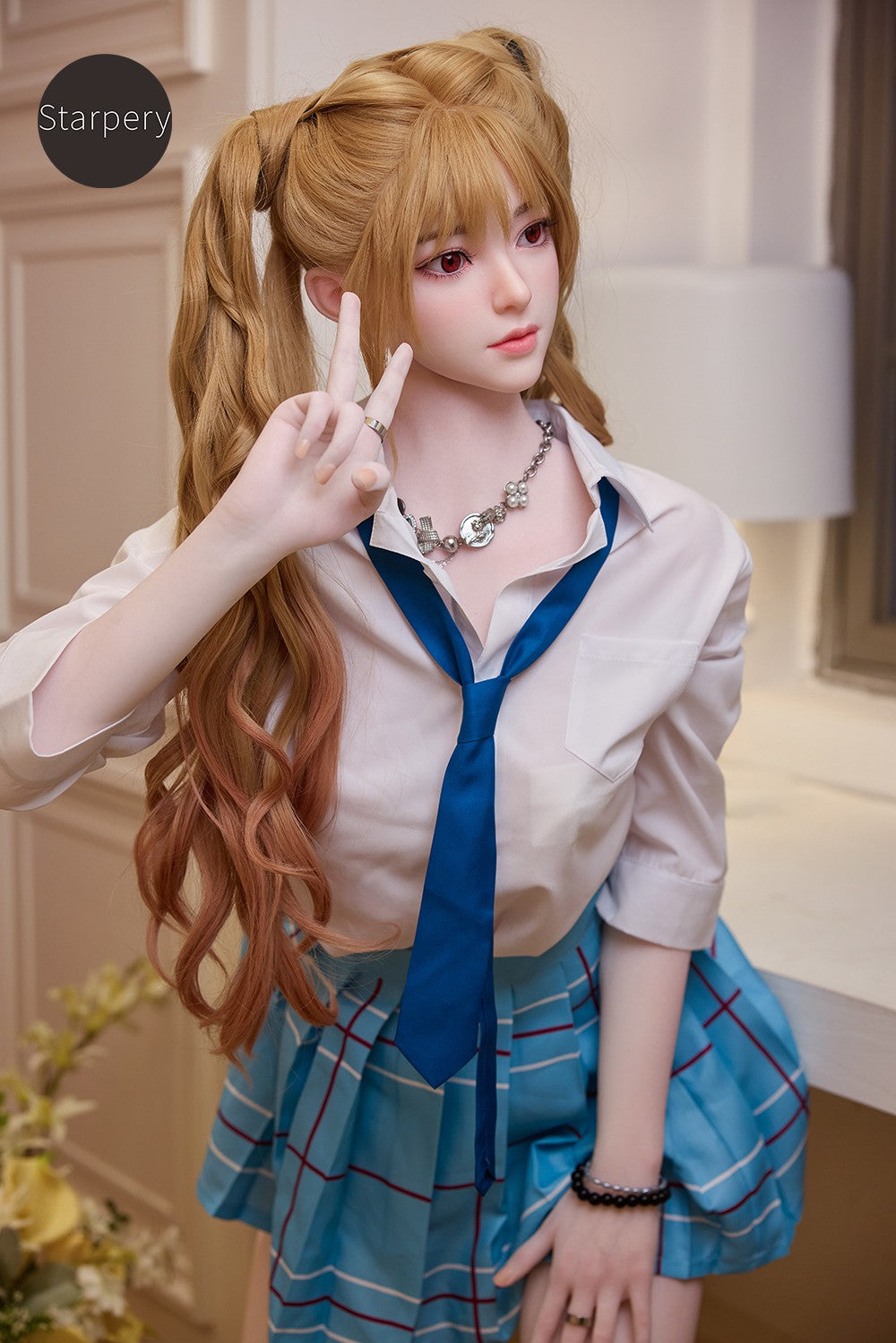 Sekso lėlė Asuka (Starpery 163 cm C puodelis TPE + silikonas)