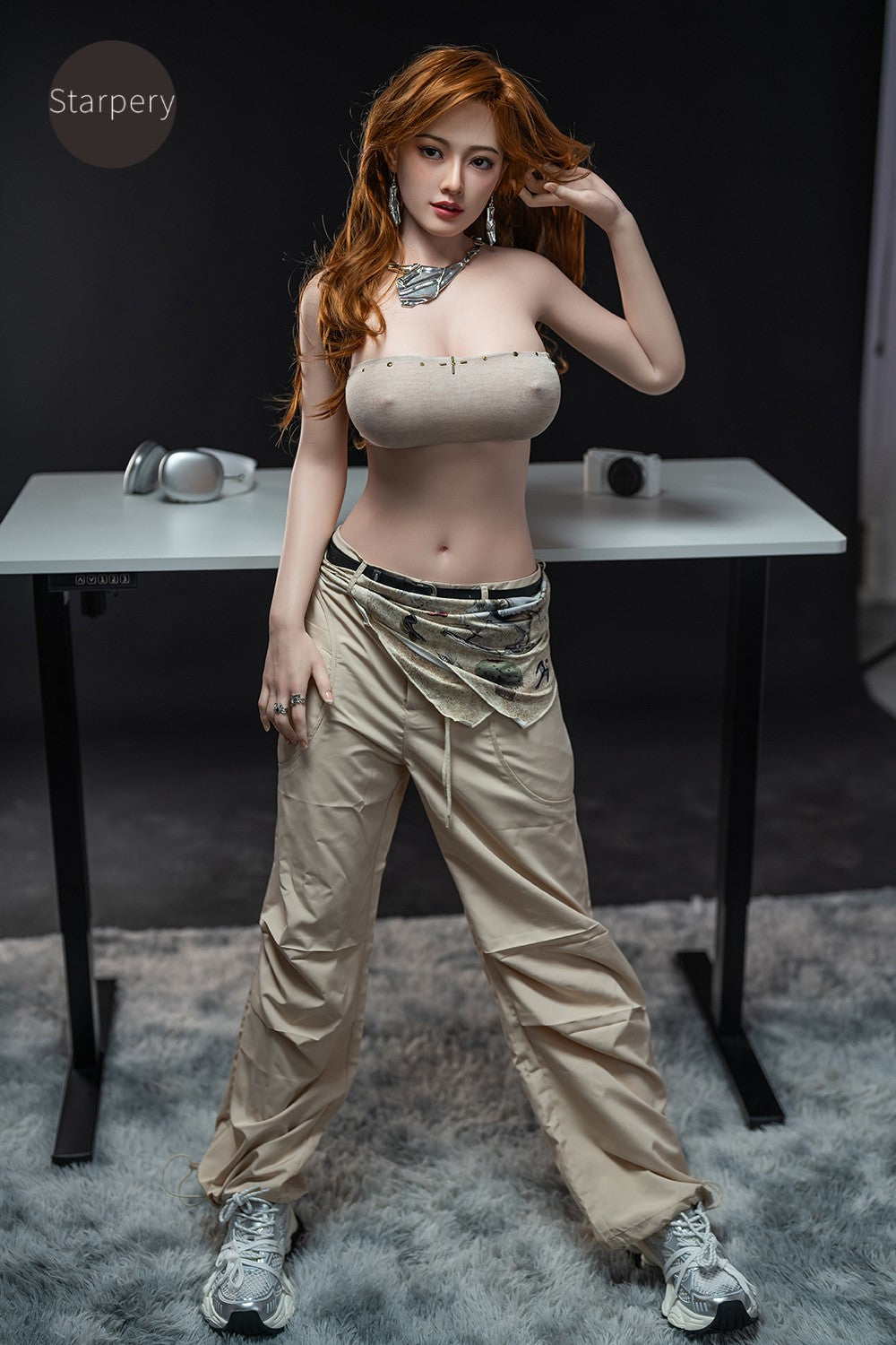 Sekso lėlė Misa (Starpery 171 cm D puodelis TPE + silikonas)