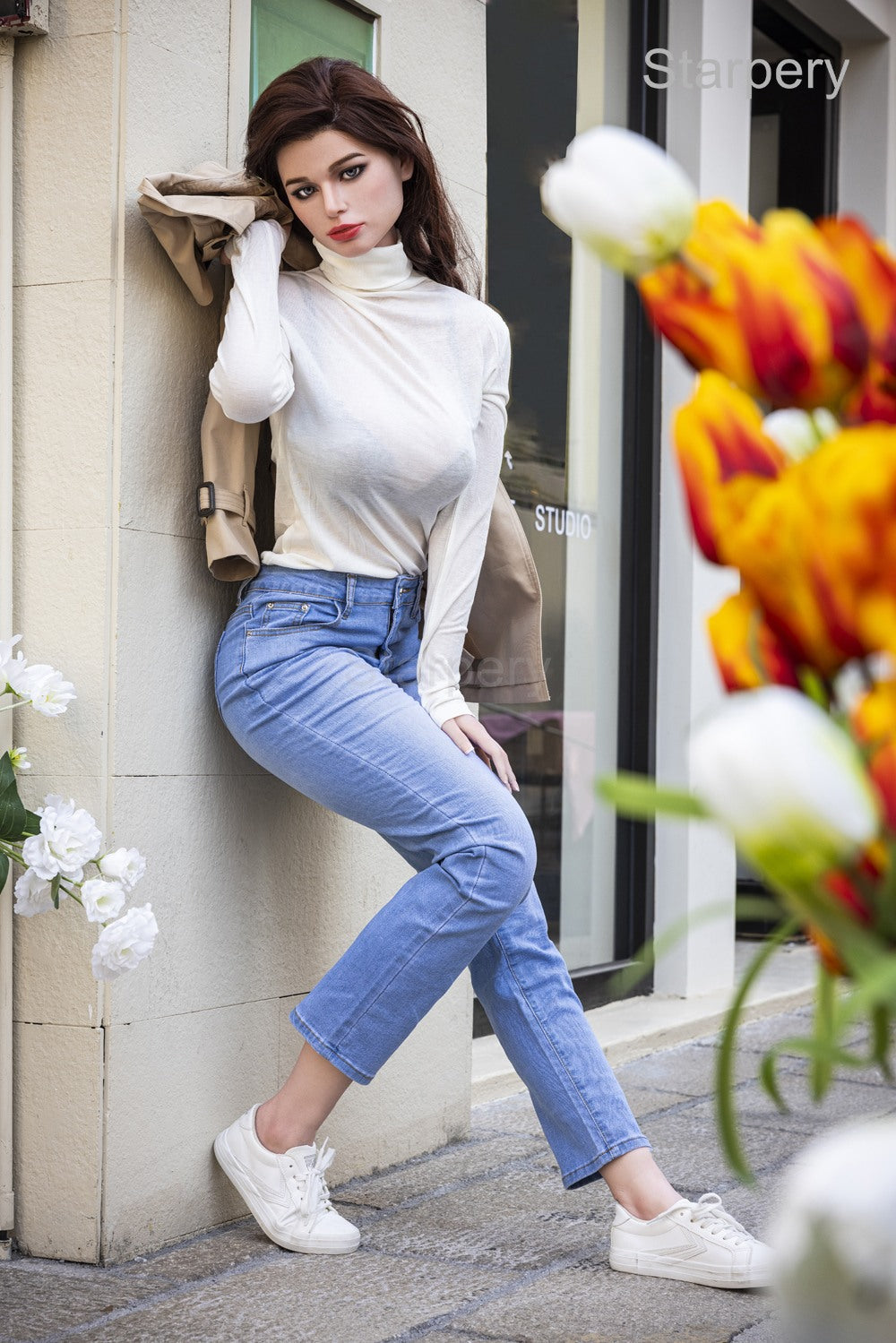 Christina Sex Doll (Starpery 171 cm D puodelis TPE + silikonas)