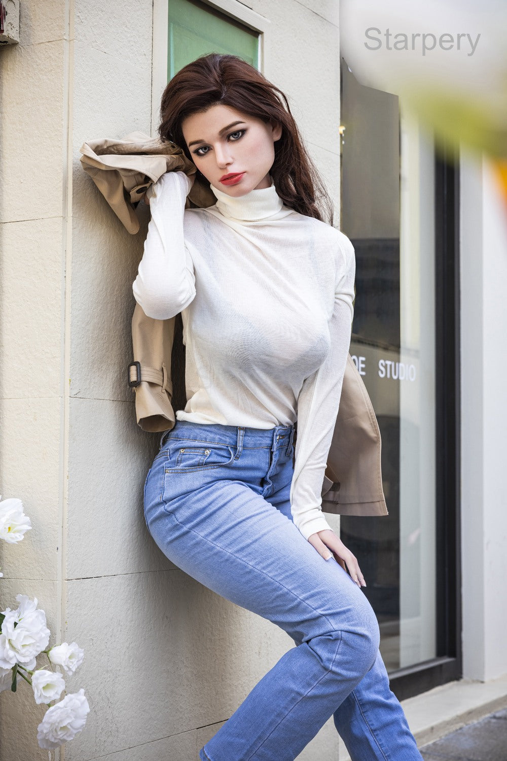 Christina Sex Doll (Starpery 171 cm D puodelis TPE + silikonas)