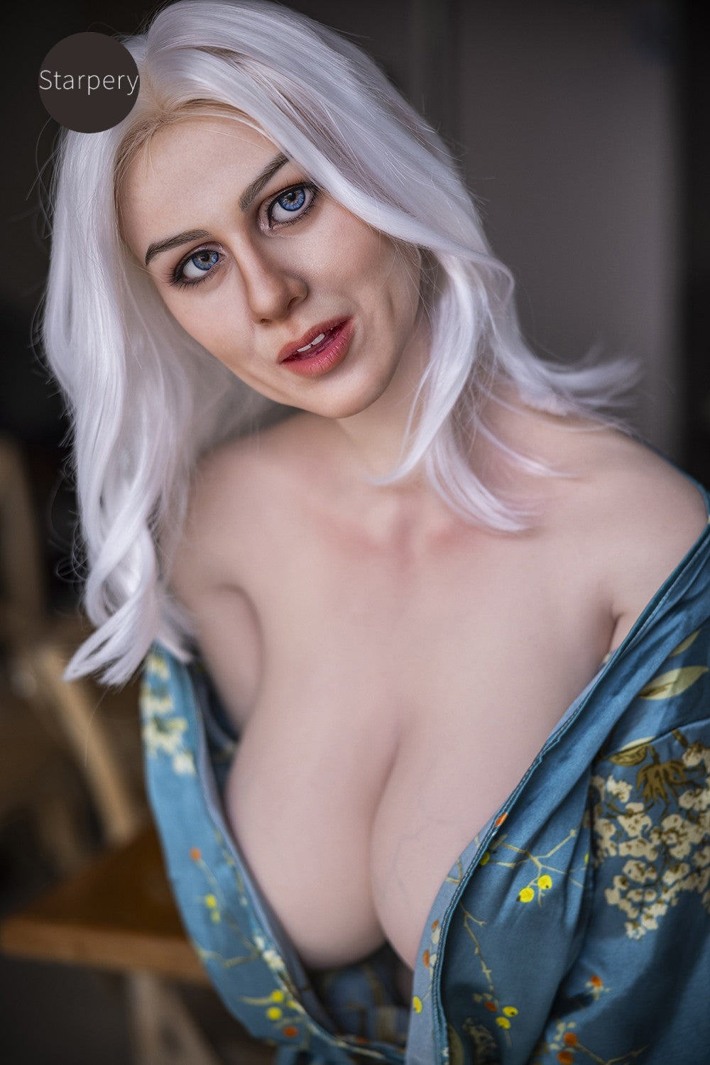 Sekso lėlė Lidija (Starpery 148 cm J-puodelis TPE + silikonas)