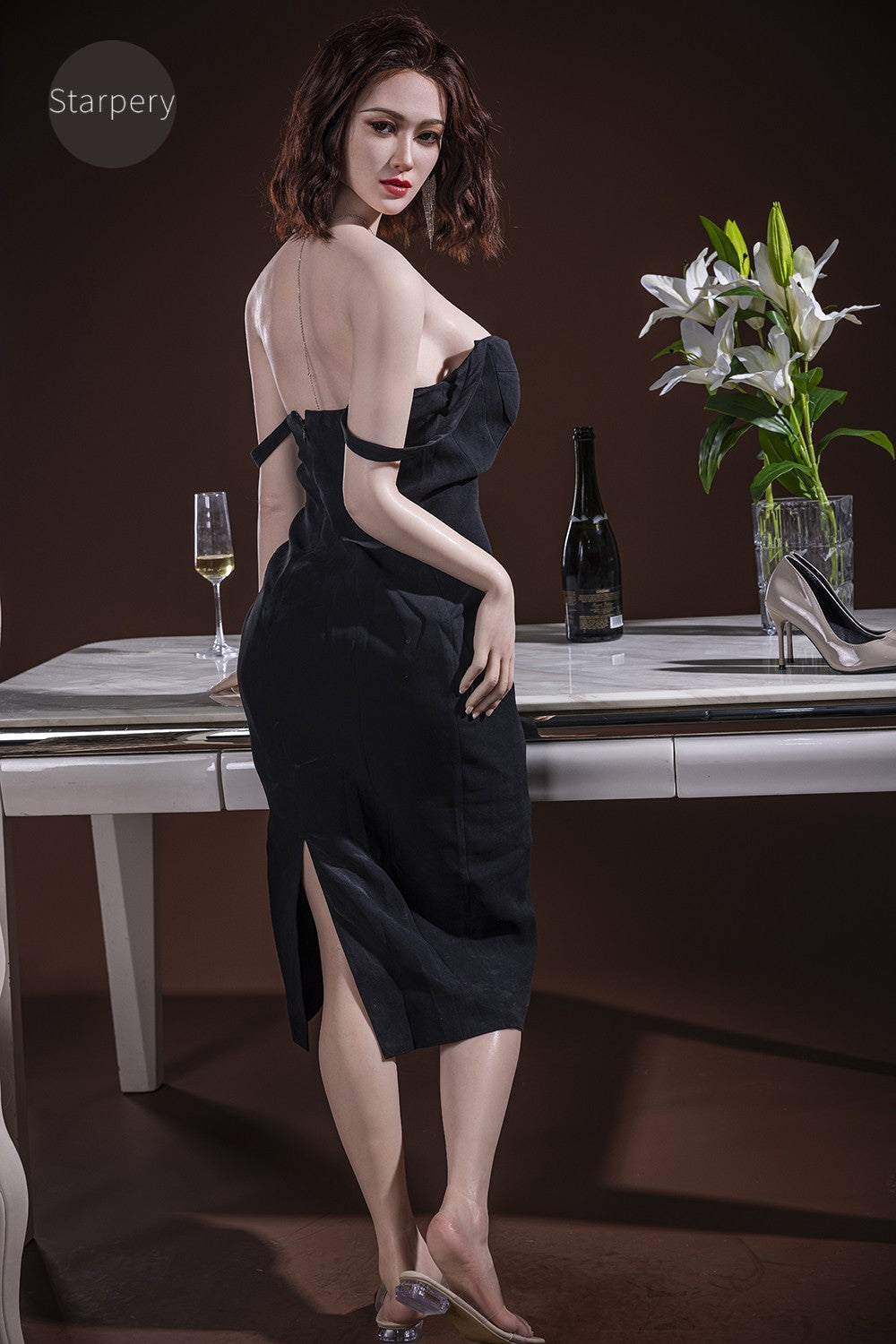 Sekso lėlė Baochai (Starpery 165 cm G puodelis TPE + silikonas)