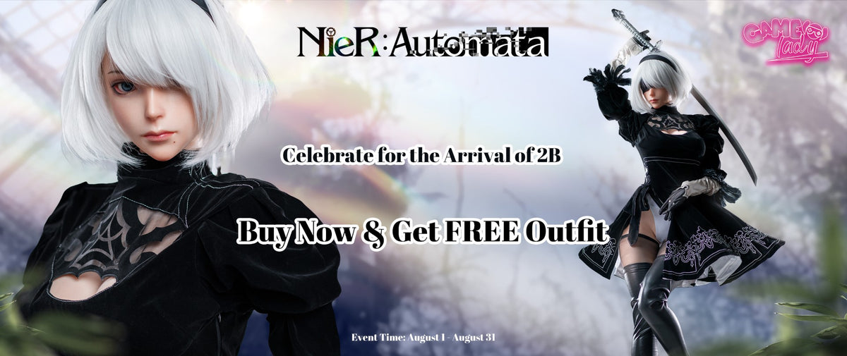 Yorha 2B Sex Doll (žaidimo moteris 171 cm E-Cup Nr. 18 silikonas)