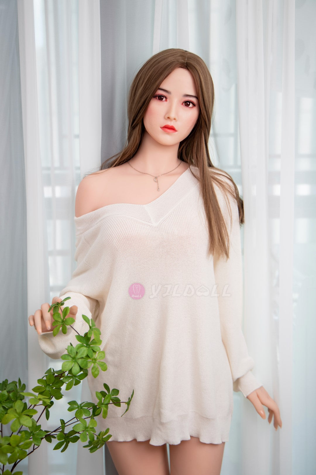 Sekso lėlė Li Na (YJL Doll 166 cm B puodelis #806 TPE + silikonas)