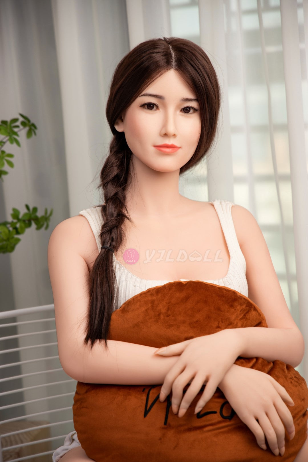 Sekso lėlė Liu Li (YJL Doll 166 cm B puodelis #824 TPE + silikonas)