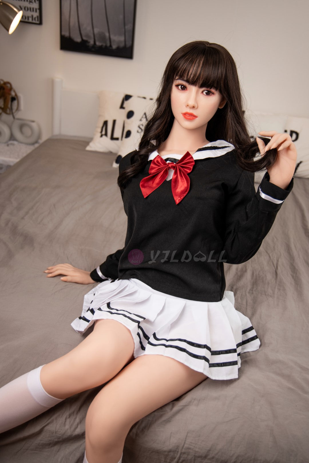 Sekso lėlė Aimei (YJL Doll 166 cm B puodelis #803 TPE + silikonas)