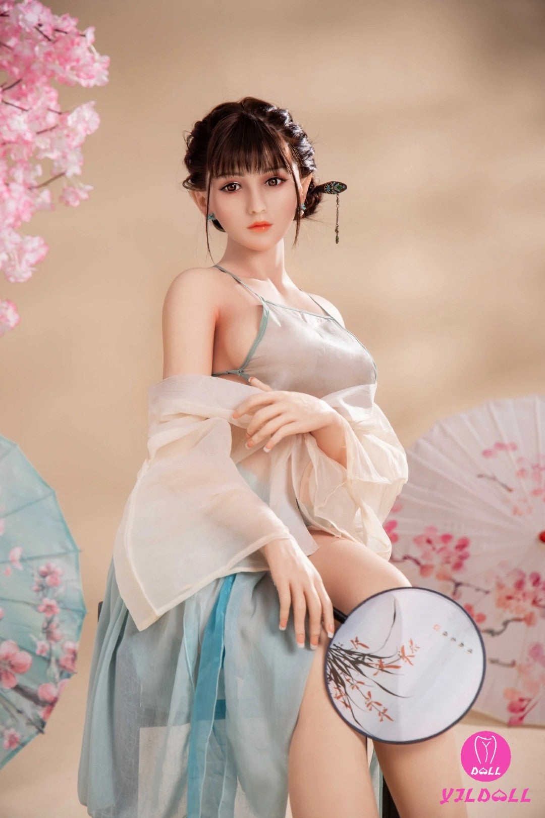 Sekso lėlė Zahra (YJL Doll 165 cm D-Cup #262 TPE + silikonas)