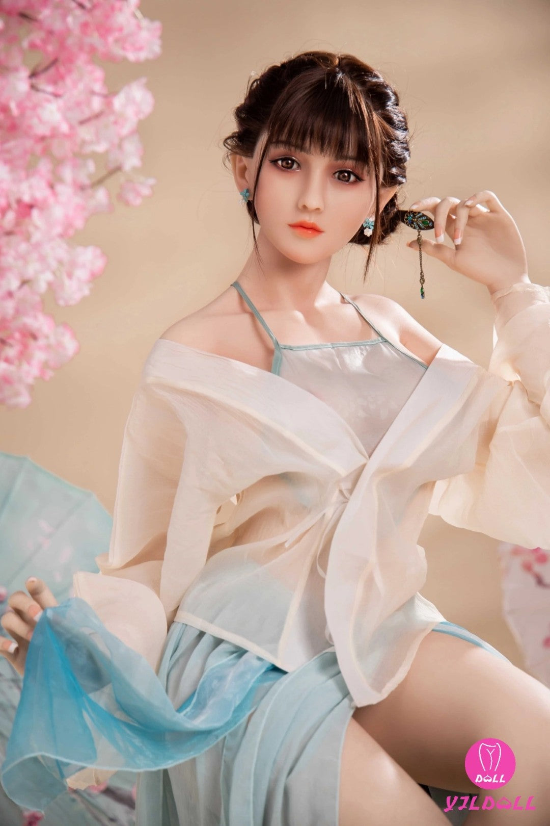 Sekso lėlė Zahra (YJL Doll 165 cm D-Cup #262 TPE + silikonas)