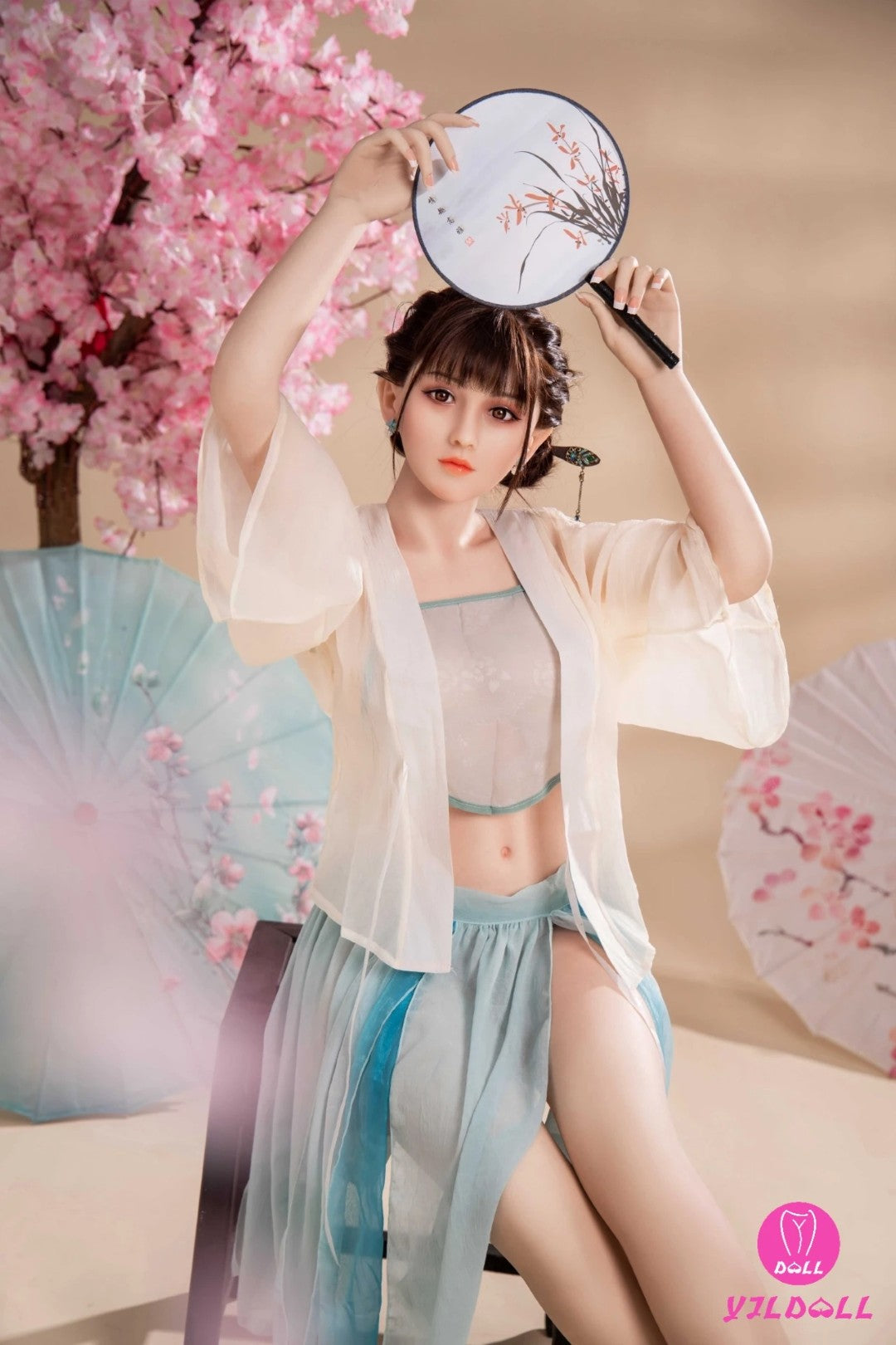 Sekso lėlė Zahra (YJL Doll 165 cm D-Cup #262 TPE + silikonas)