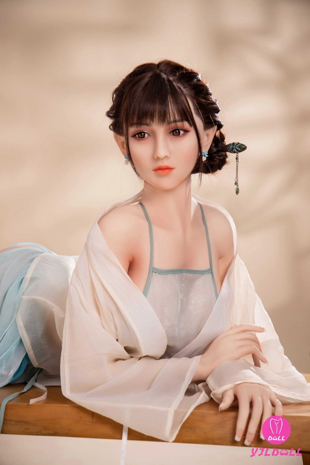 Sekso lėlė Zahra (YJL Doll 165 cm D-Cup #262 TPE + silikonas)