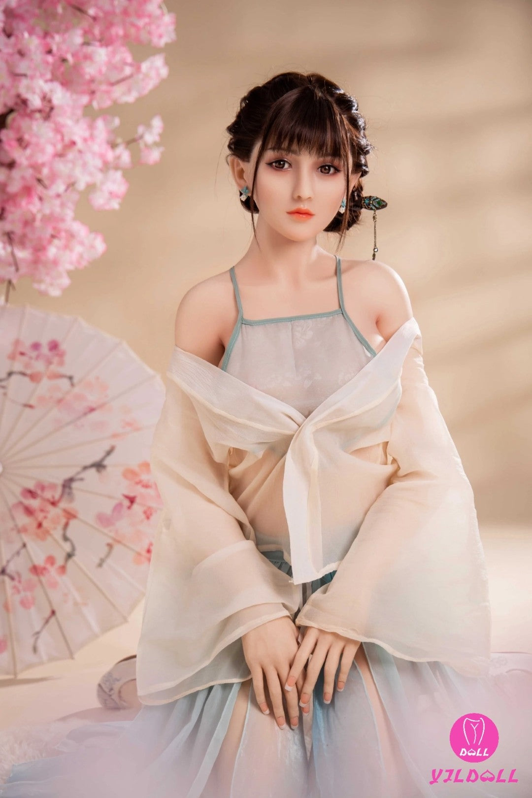 Sekso lėlė Zahra (YJL Doll 165 cm D-Cup #262 TPE + silikonas)