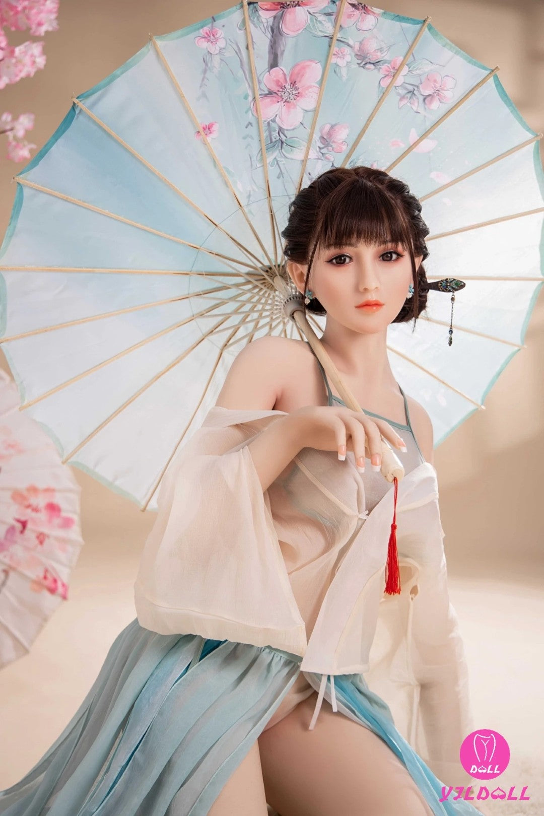 Sekso lėlė Zahra (YJL Doll 165 cm D-Cup #262 TPE + silikonas)