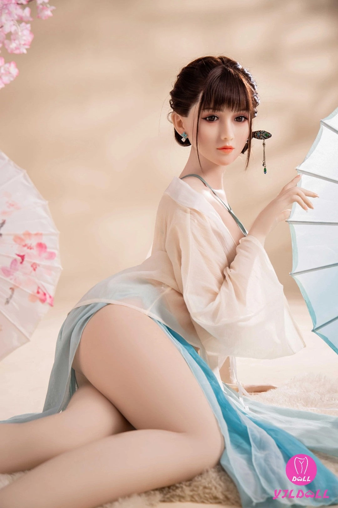 Sekso lėlė Zahra (YJL Doll 165 cm D-Cup #262 TPE + silikonas)