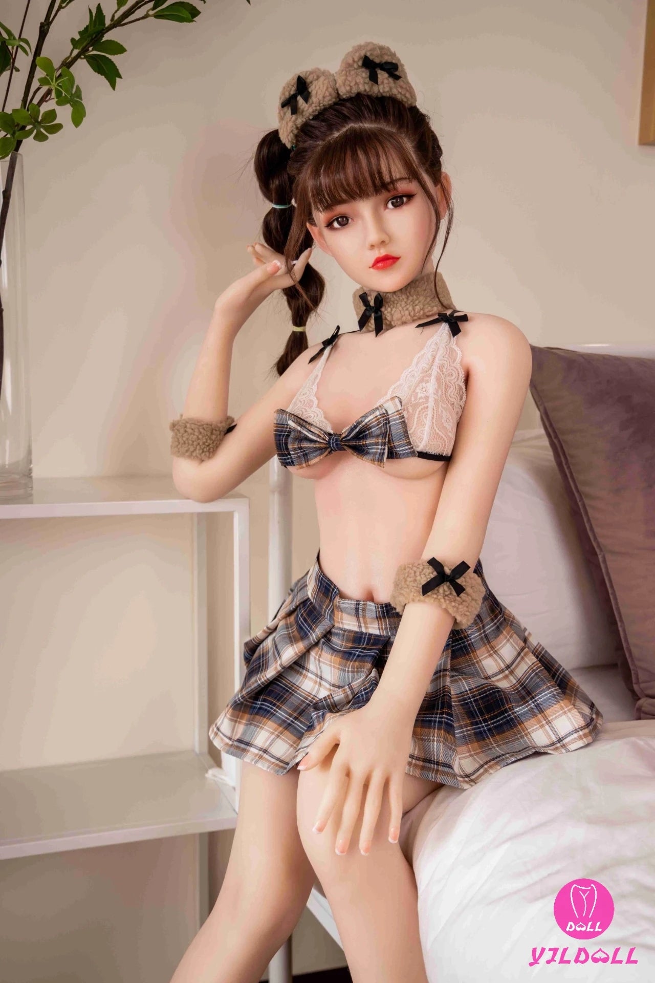 Johanna Sex lėlė (YJL Doll 148 cm C-Cup #350 TPE + silikonas)