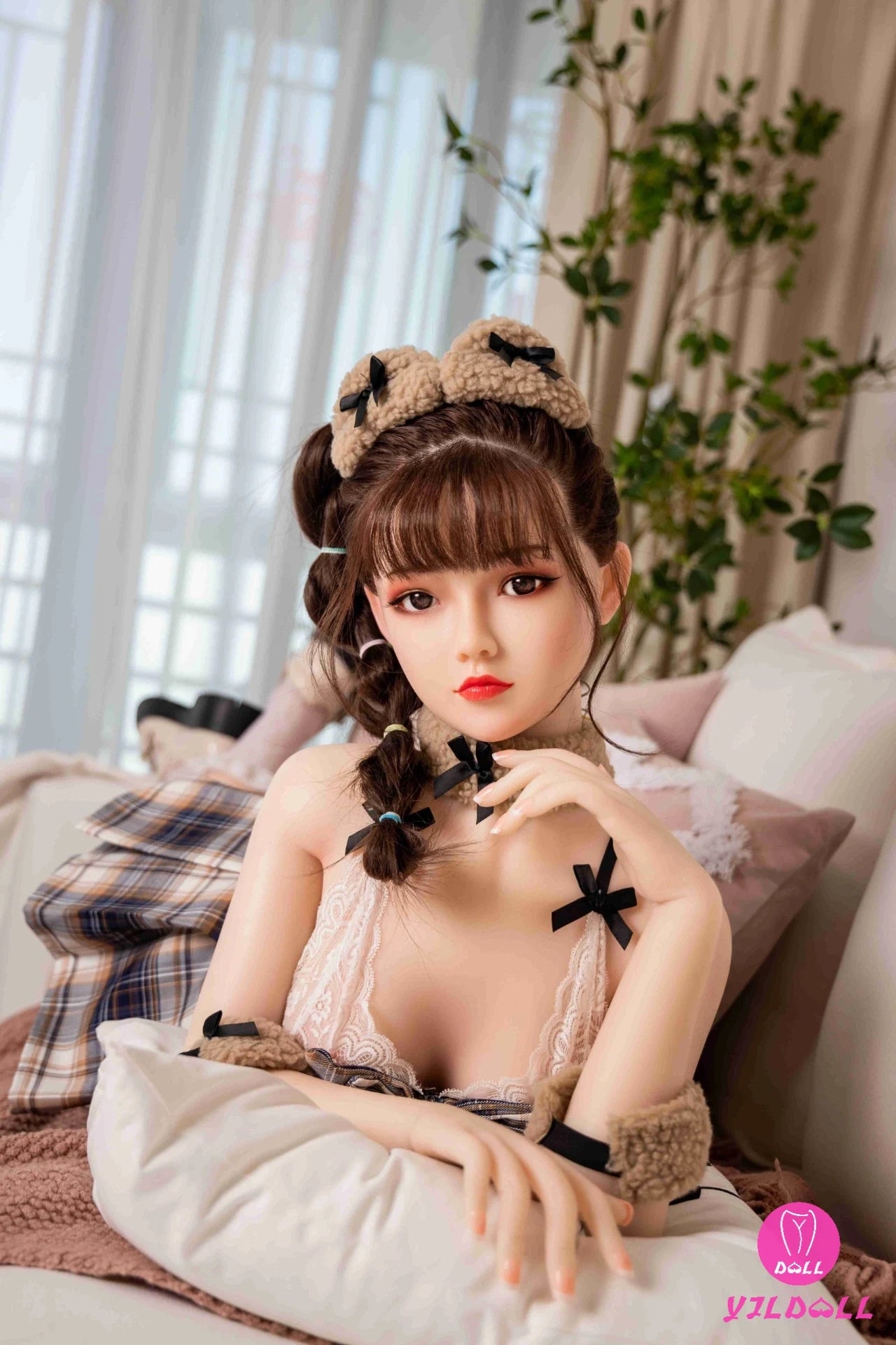 Johanna Sex lėlė (YJL Doll 148 cm C-Cup #350 TPE + silikonas)