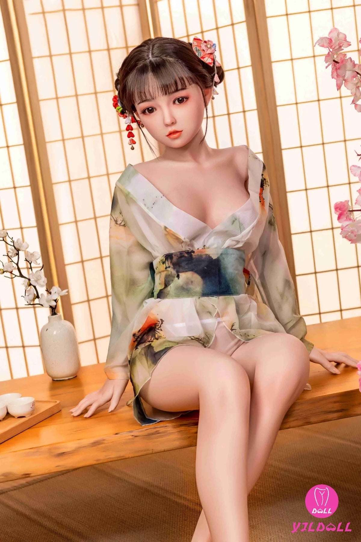 Sekso lėlė Anya (YJL Doll 148 cm C-Cup #339 TPE + silikonas)