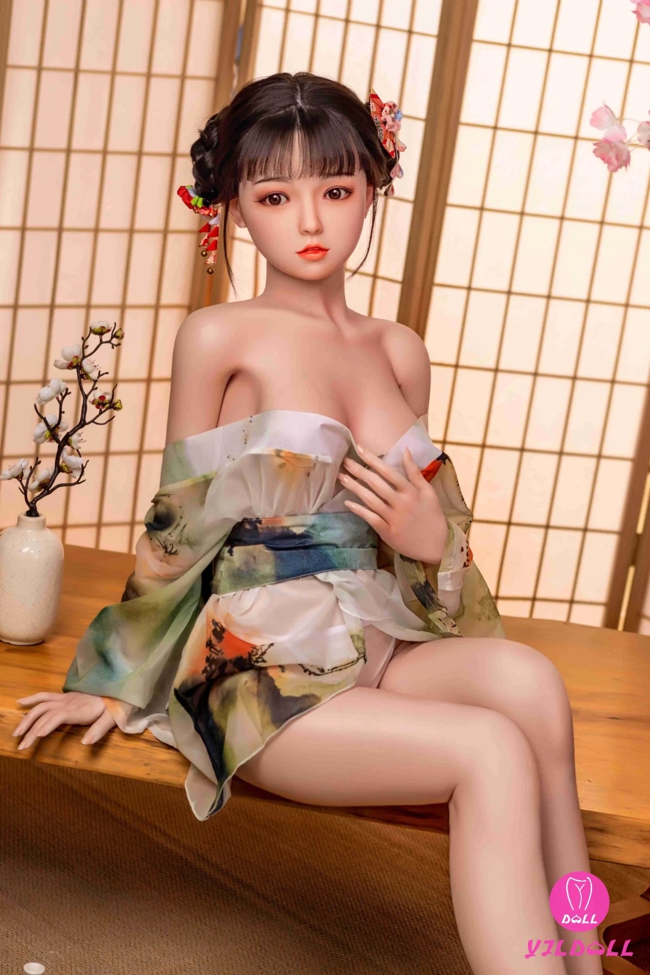 Sekso lėlė Anya (YJL Doll 148 cm C-Cup #339 TPE + silikonas)