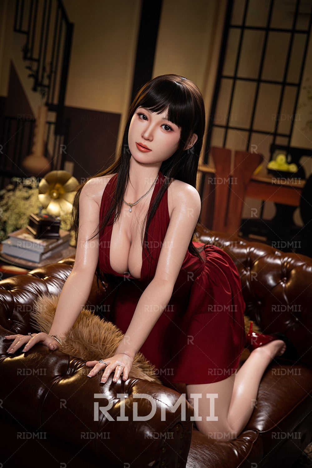 Hainas Robot AI sekso lėlė (Ridmii Doll 163 cm C puodelis, silikonas)