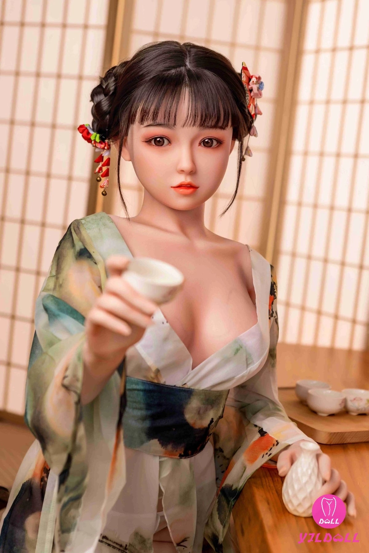 Sekso lėlė Anya (YJL Doll 148 cm C-Cup #339 TPE + silikonas)