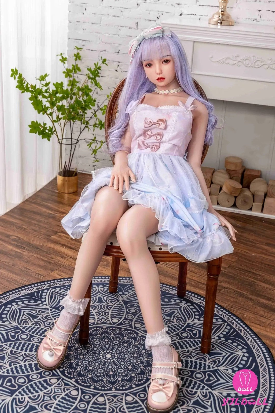Coraline Sex Doll (YJL Doll 148 cm D-Cup #358 TPE + silikonas)
