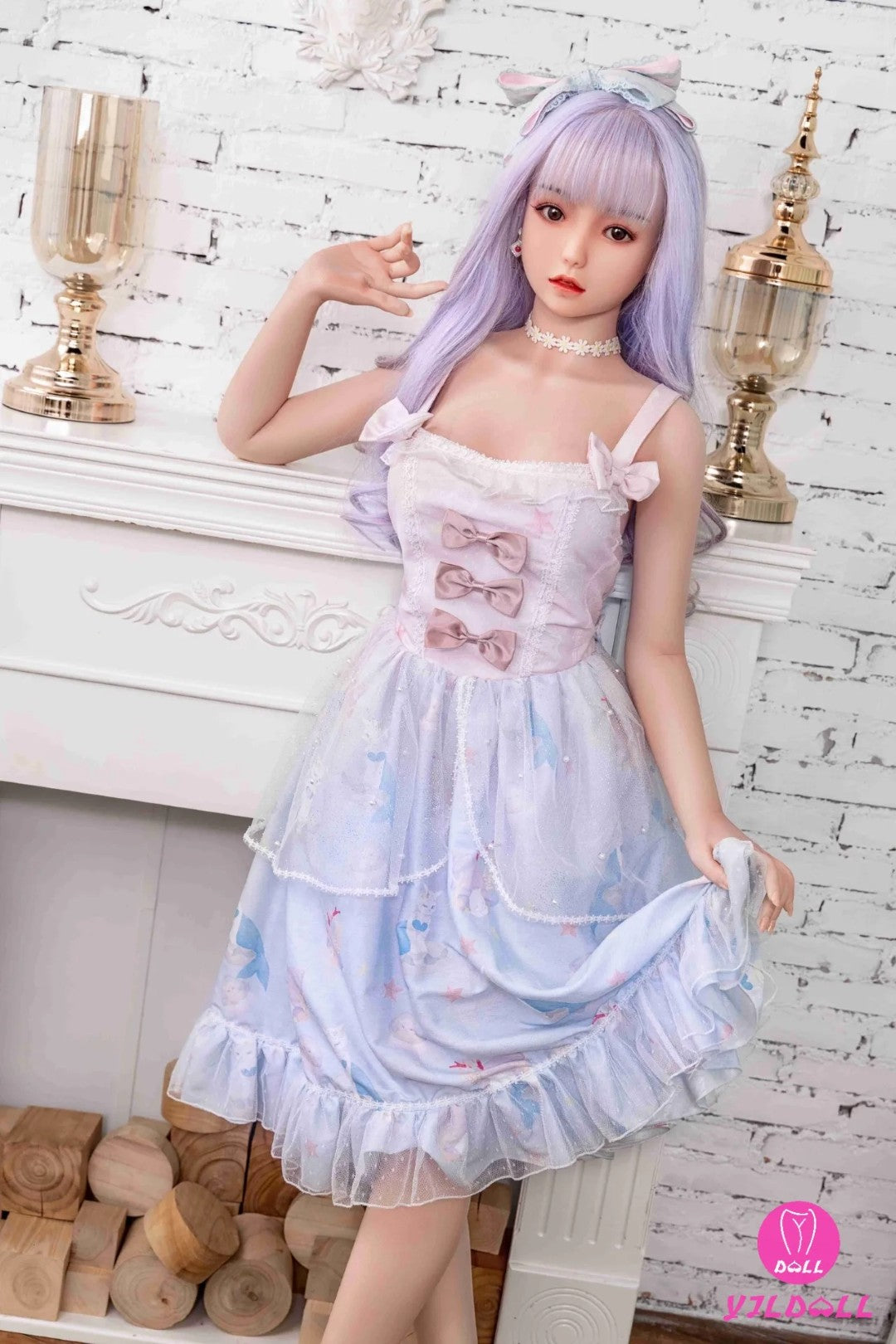 Coraline Sex Doll (YJL Doll 148 cm D-Cup #358 TPE + silikonas)