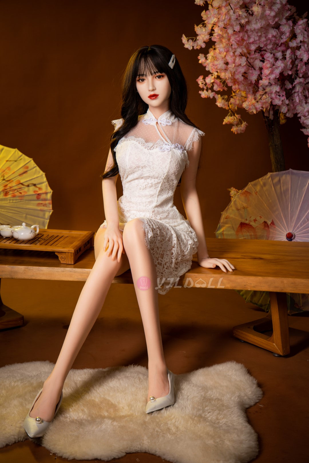 Sekso lėlė Li-Hua (YJL Doll 166 cm B puodelis #826 TPE + silikonas)