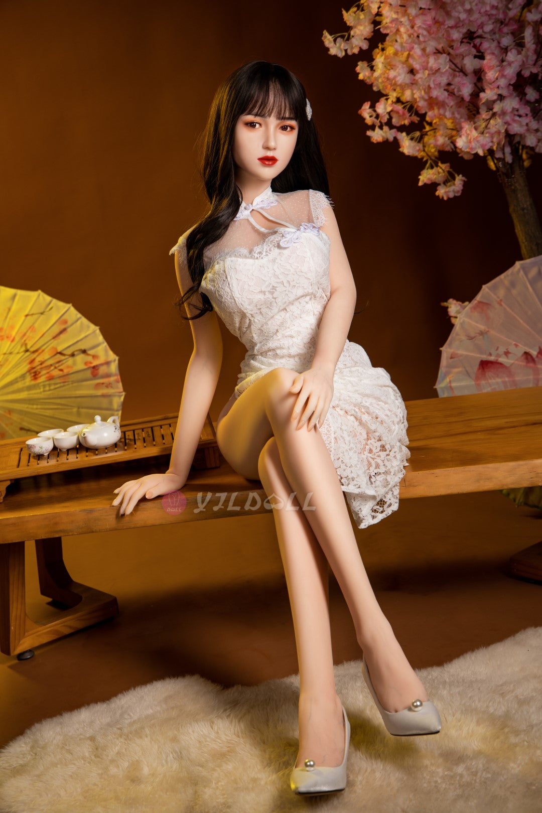 Sekso lėlė Li-Hua (YJL Doll 166 cm B puodelis #826 TPE + silikonas)