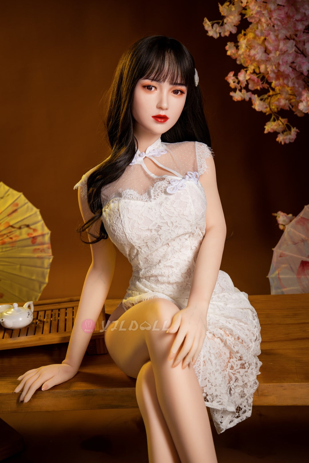 Sekso lėlė Li-Hua (YJL Doll 166 cm B puodelis #826 TPE + silikonas)