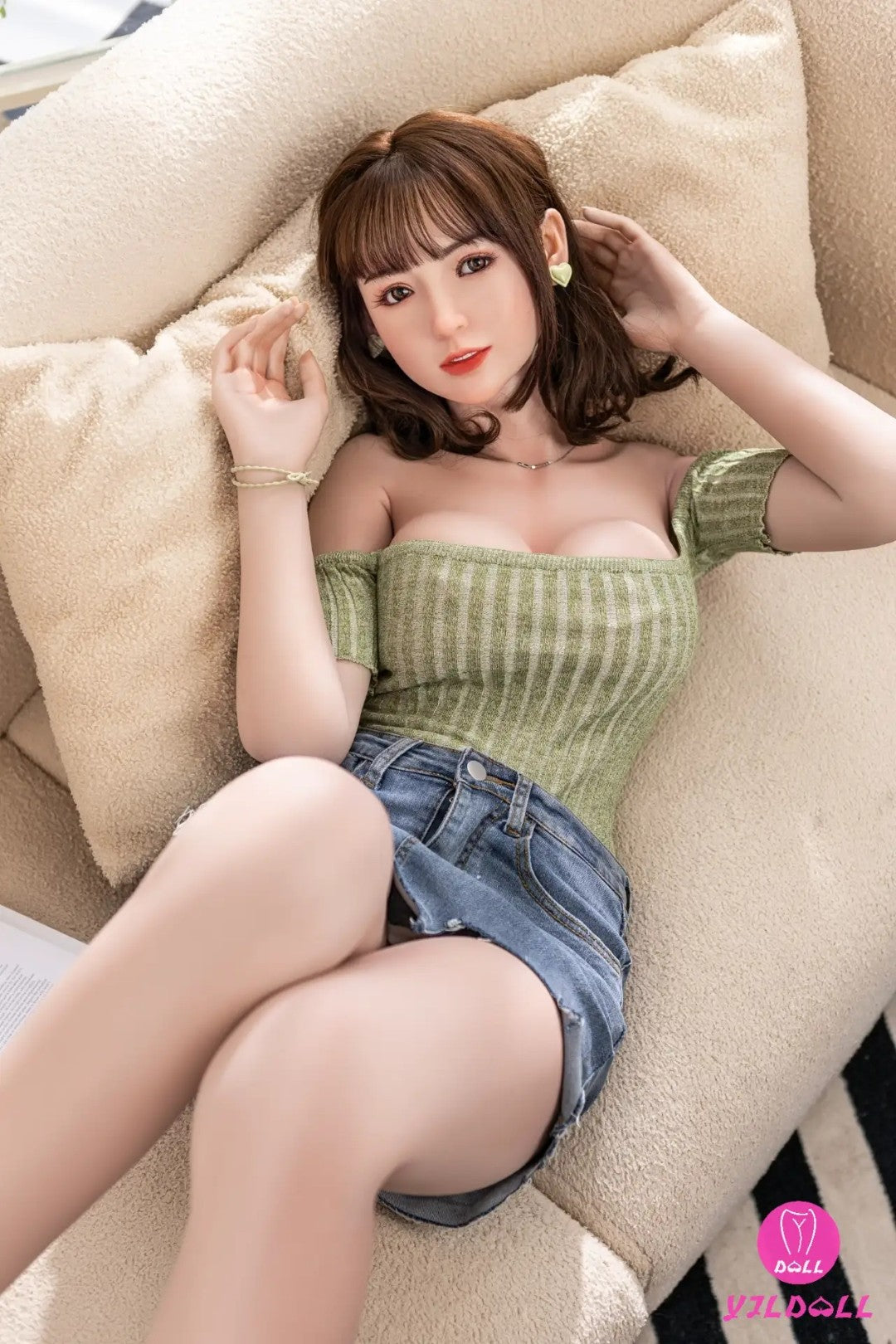 Sekso lėlė Aurora (YJL Doll 168 cm E-Cup #427 TPE + silikonas)