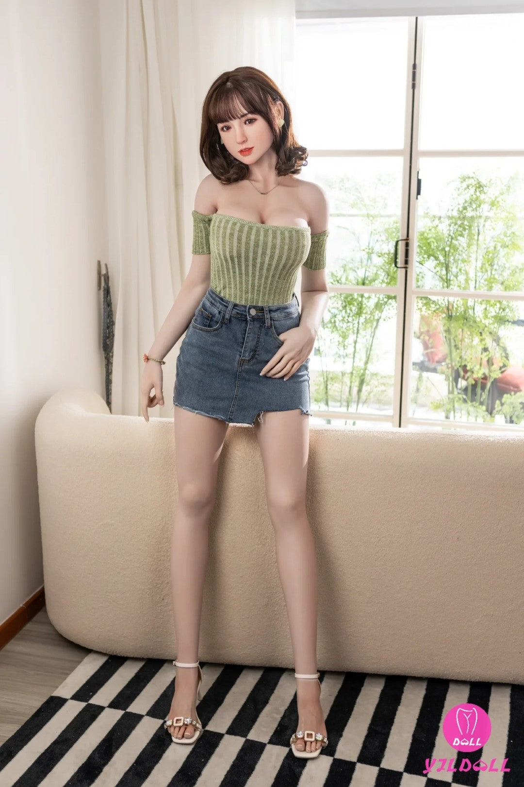 Sekso lėlė Aurora (YJL Doll 168 cm E-Cup #427 TPE + silikonas)