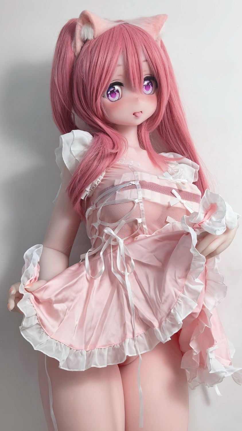 Seino Lemon Green Strawberry Sex Doll (Elsa Babe 140 cm RAD040 silikonas)