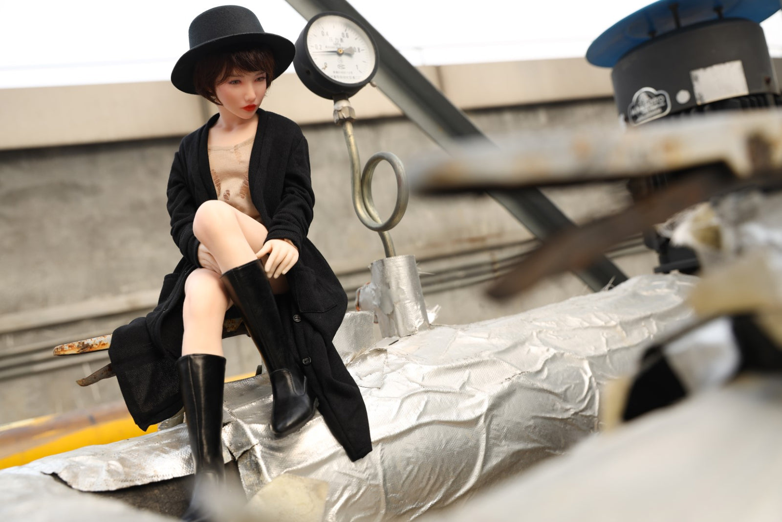 Sekso lėlė Reka (Climax Doll Mini 60cm B puodelis, silikonas)