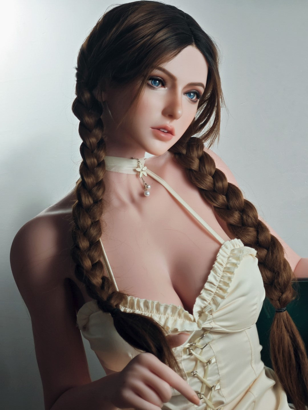 Sekso lėlė Kat Baccarin (Elsa Babe 160 cm RHC025 silikonas)