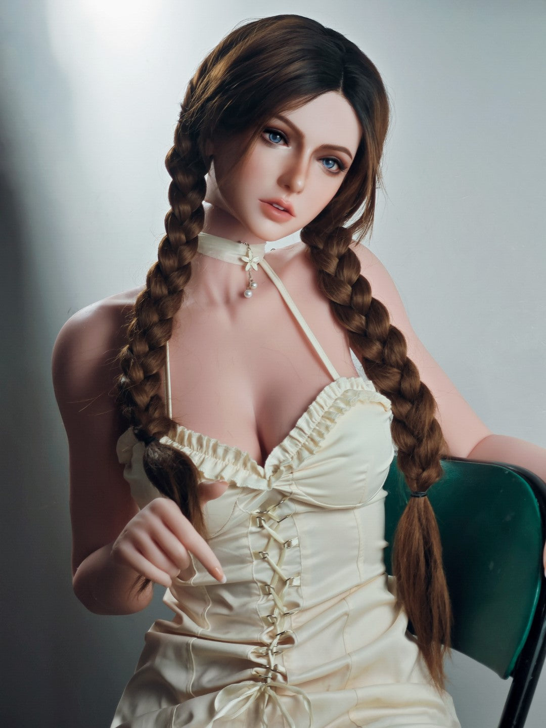 Sekso lėlė Kat Baccarin (Elsa Babe 160 cm RHC025 silikonas)