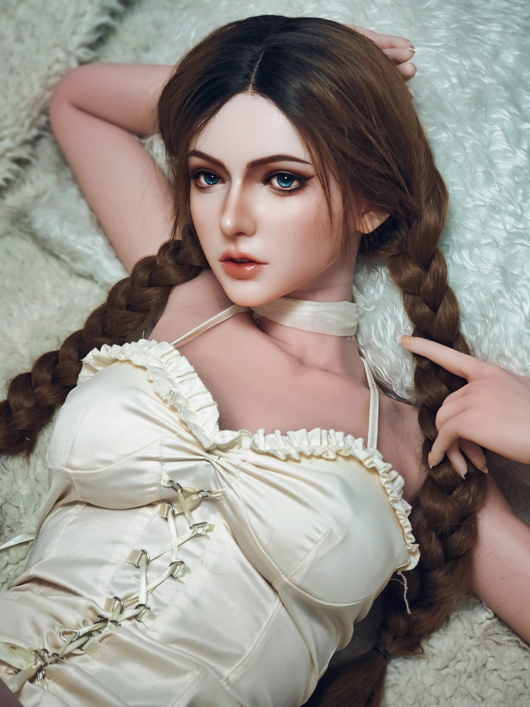 Sekso lėlė Kat Baccarin (Elsa Babe 160 cm RHC025 silikonas)