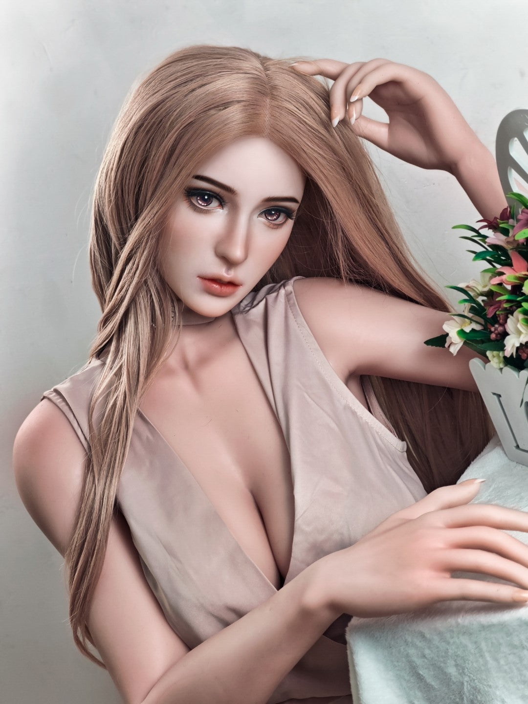 Sekso lėlė Ikeda Anna (Elsa Babe 160 cm RHC042 silikonas)