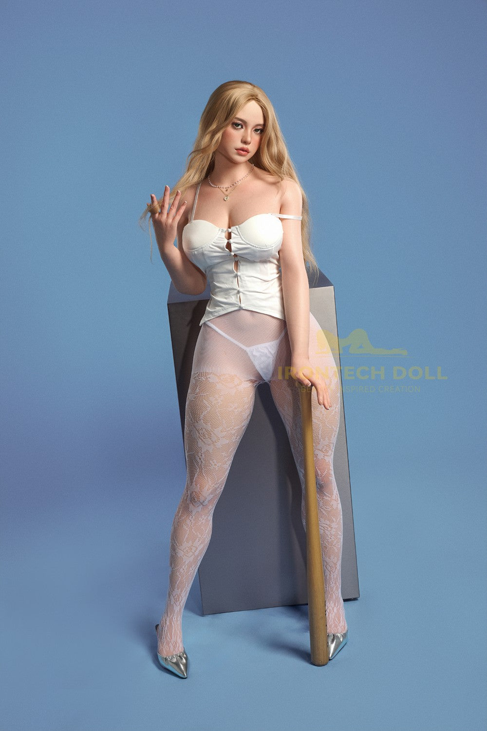 Eileen Sex Doll (Irontech Doll 164 cm E-puodelis S40 silikoninis)