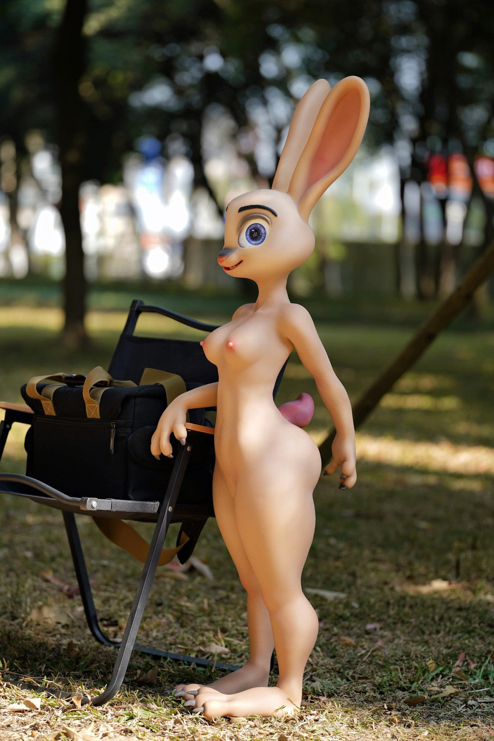 Judy triušio sekso lėlė (Dolls Castle 120 cm C-Cup silikoninis)