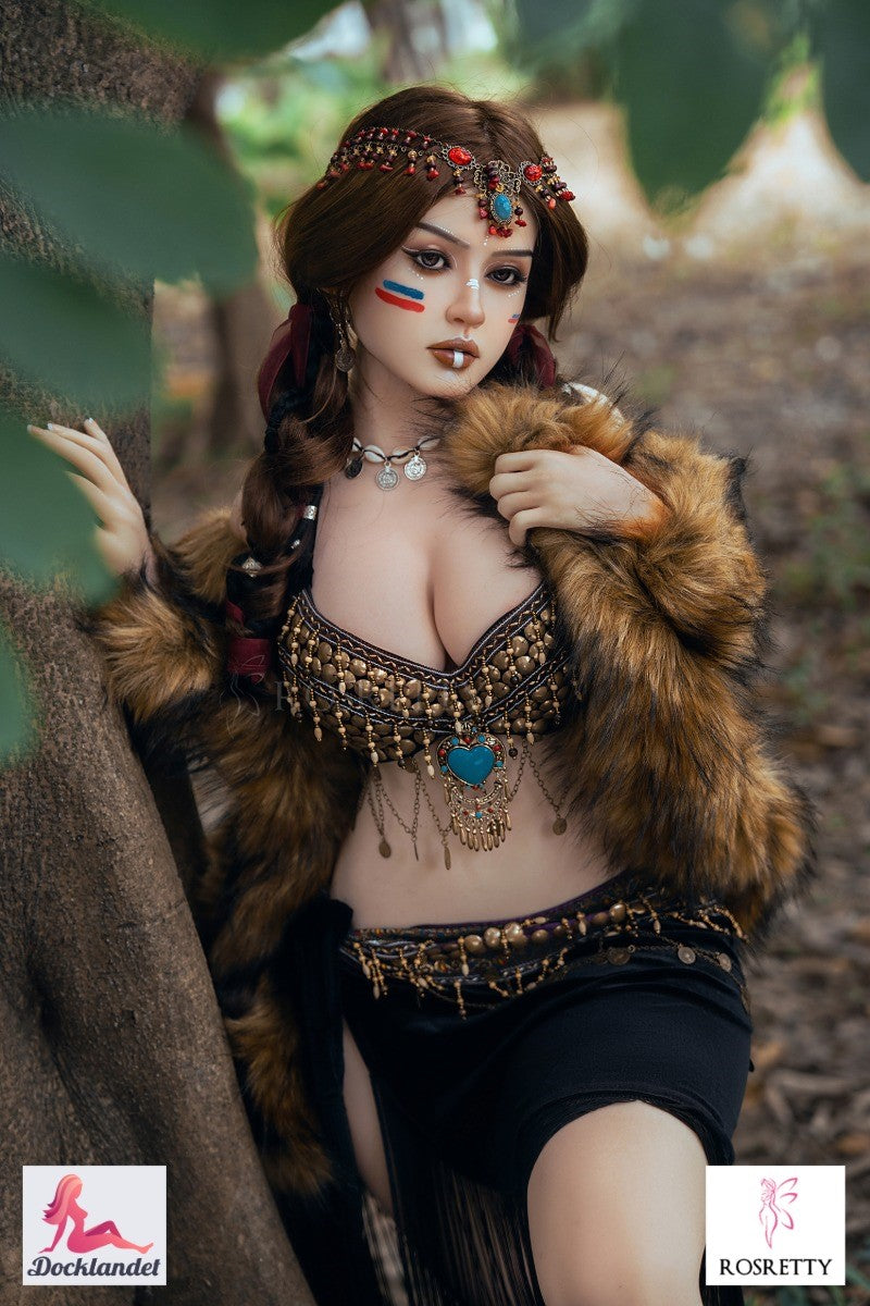 Sekso lėlė Frieda (Rosretty Doll 164 cm D puodelis S33# silikonas)
