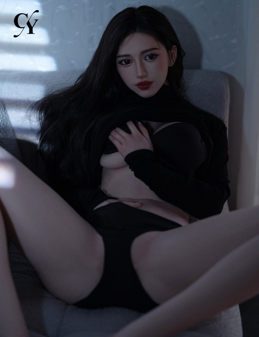 Rui Sex Doll (TOP CYDOLL 167 cm D puodelis TPE + silikonas)