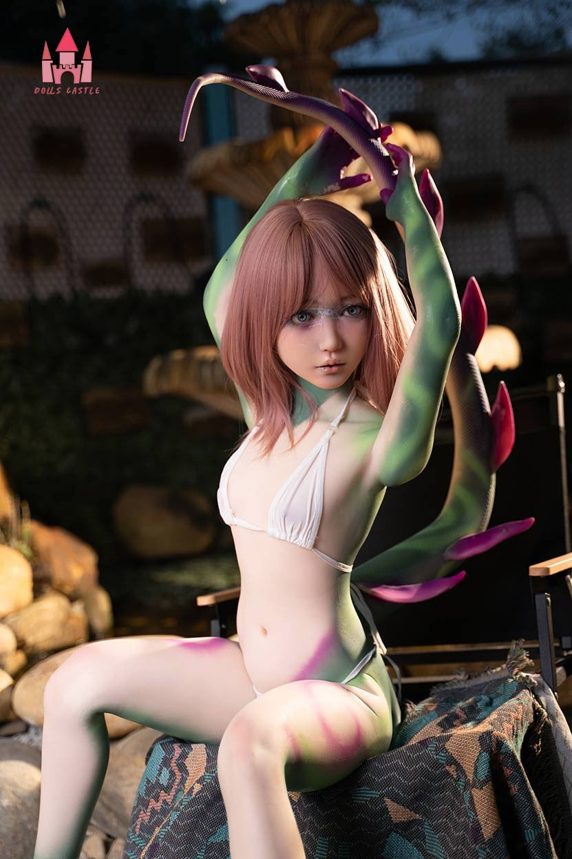 Ruoxi Sex Doll (Dolls Castle 132 cm A-puodelis #S16 silikonas)