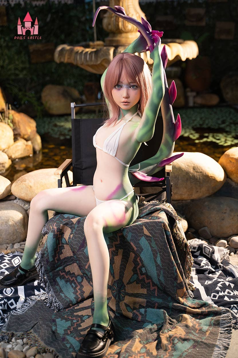 Ruoxi Sex Doll (Dolls Castle 132 cm A-puodelis #S16 silikonas)