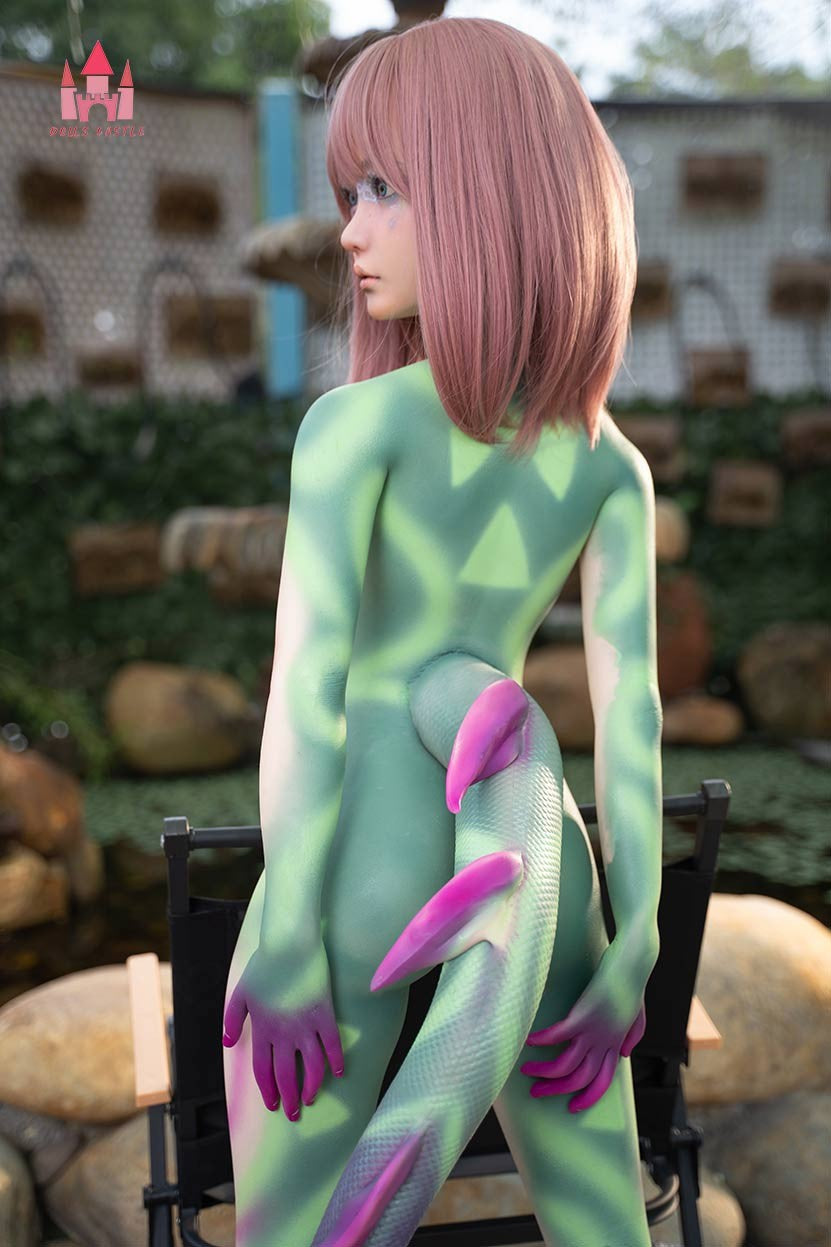 Ruoxi Sex Doll (Dolls Castle 132 cm A-puodelis #S16 silikonas)