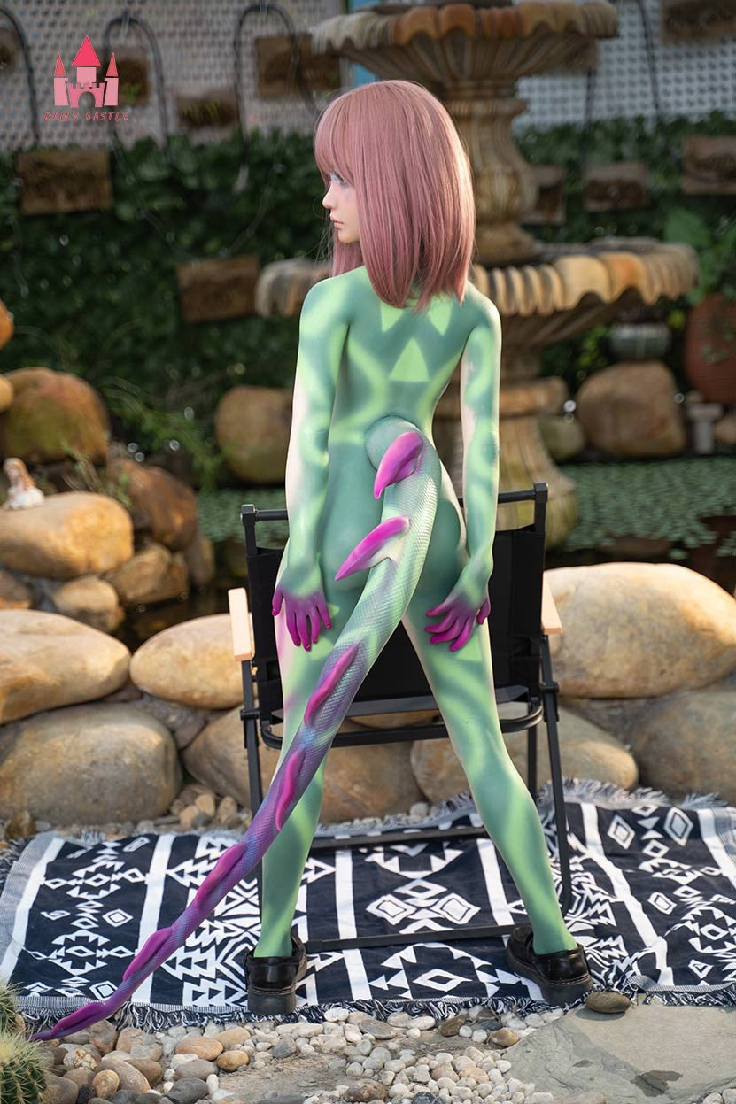 Ruoxi Sex Doll (Dolls Castle 132 cm A-puodelis #S16 silikonas)